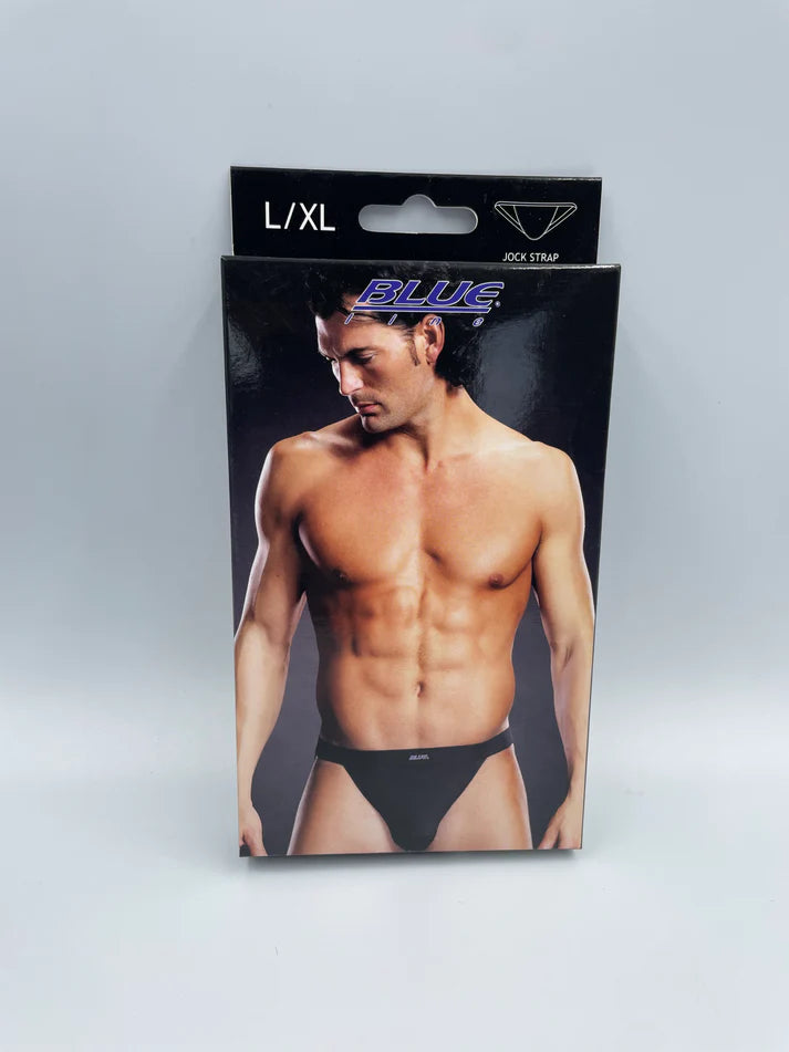 Blue Line Mens Jock Strap L/XL Black
